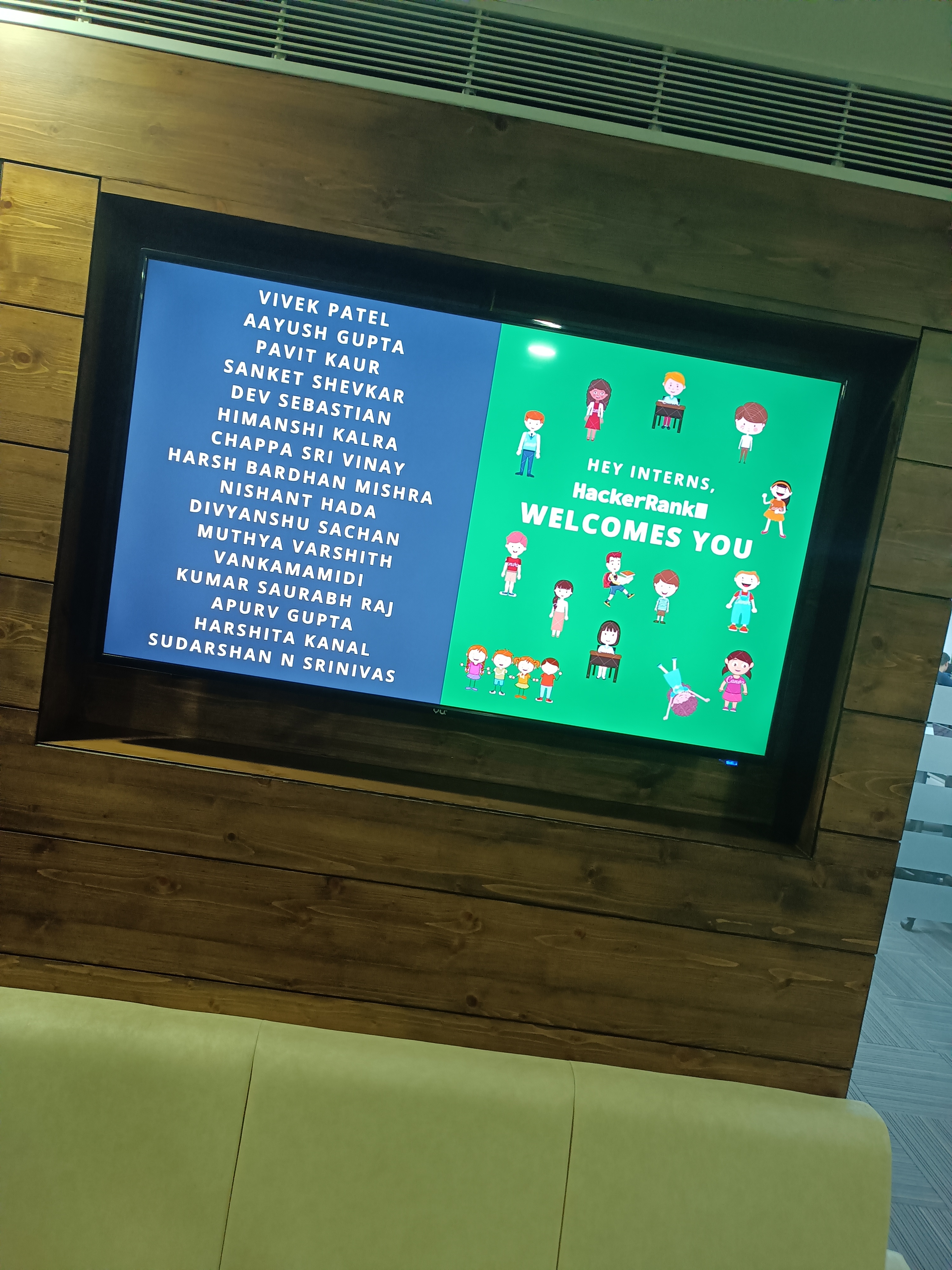 HackerRank Interns Monitor