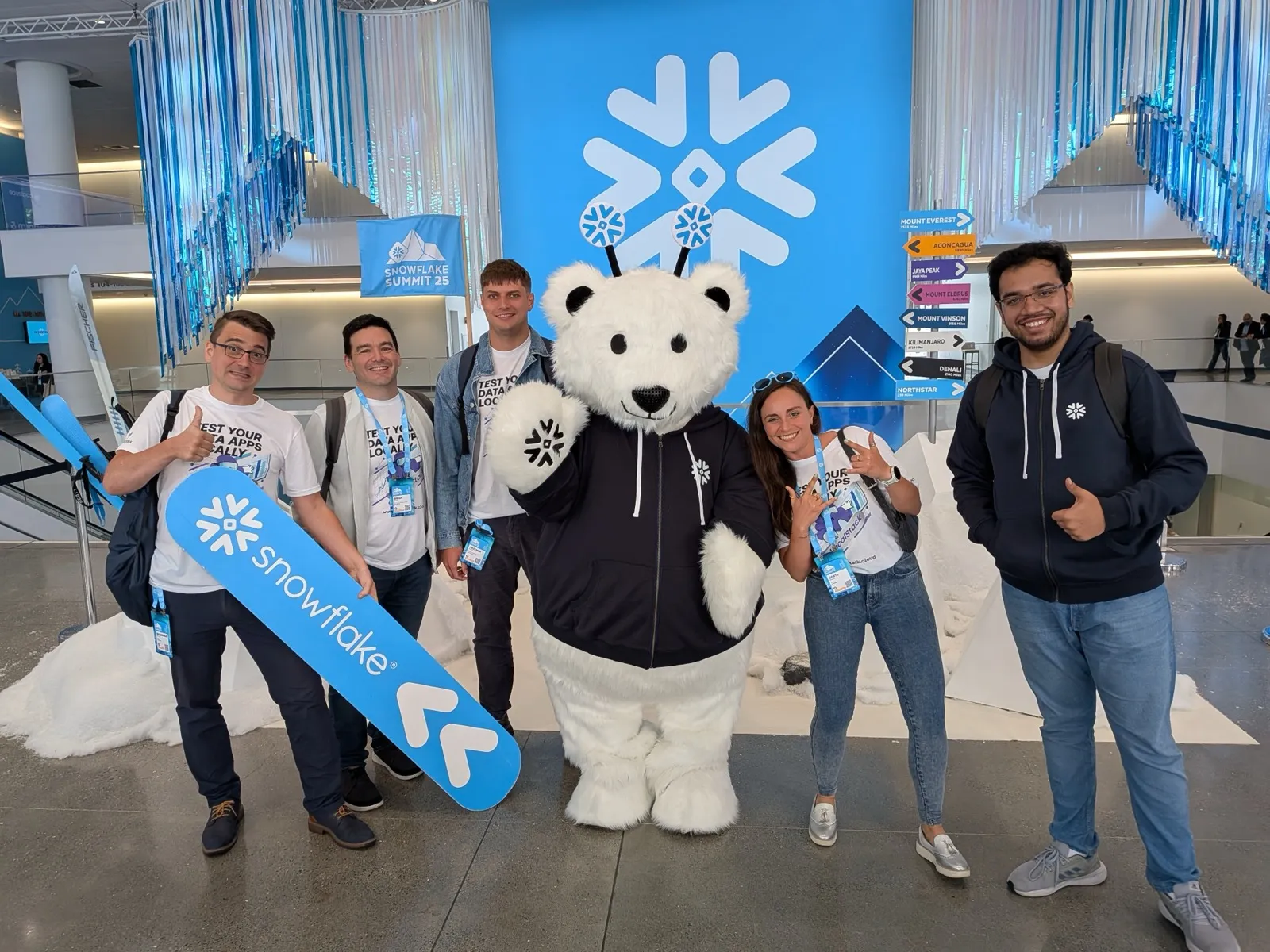 The LocalStack team at Snowflake Summit 2025